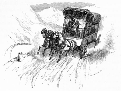 Im Eiltempo geht&rsquo;s nach Courmayeur.